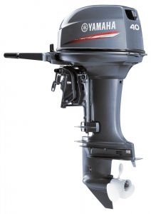 yamaha-40 outboard motor for work boat